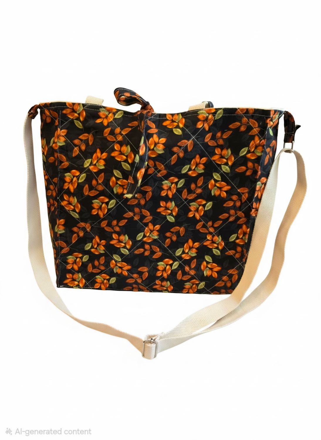 Autumn Leaves Boxy Tote