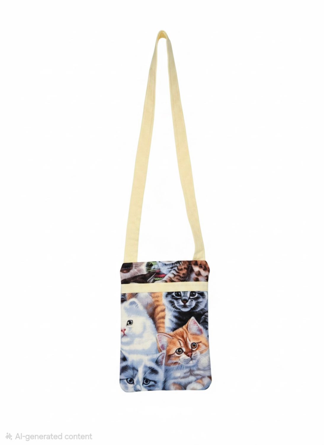 Kittens Cross Body Cell Phone Bag