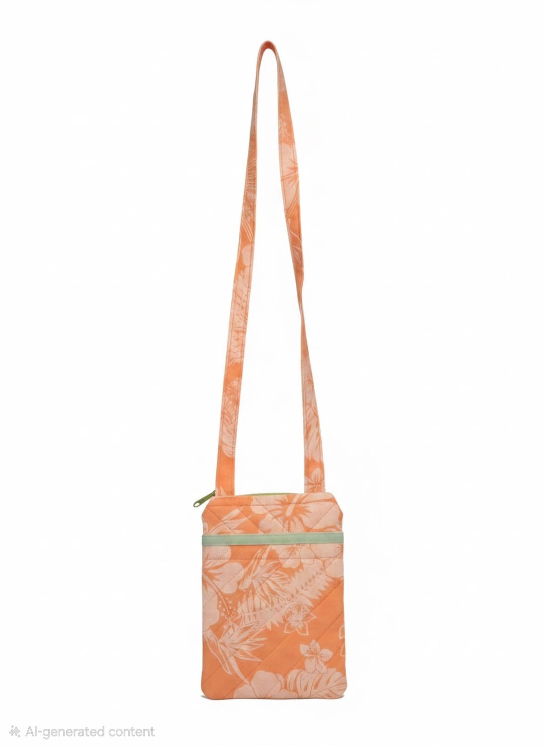 Hibiscus Cross Body Cell Phone Bag