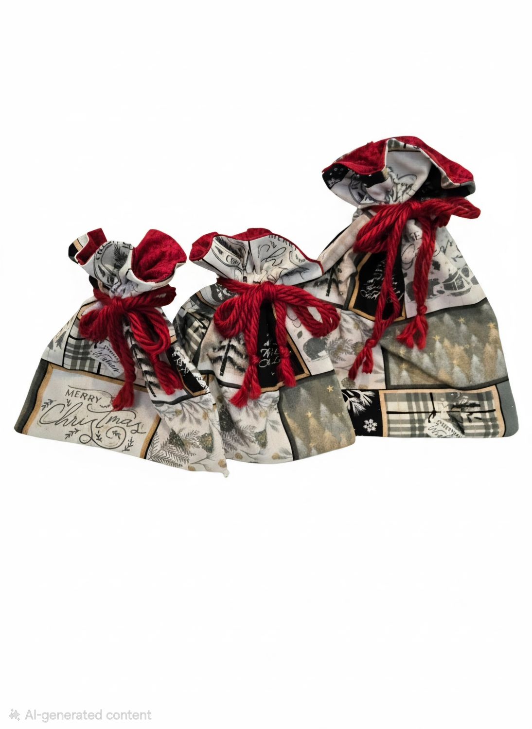 Gift Bag, Christmas, Large