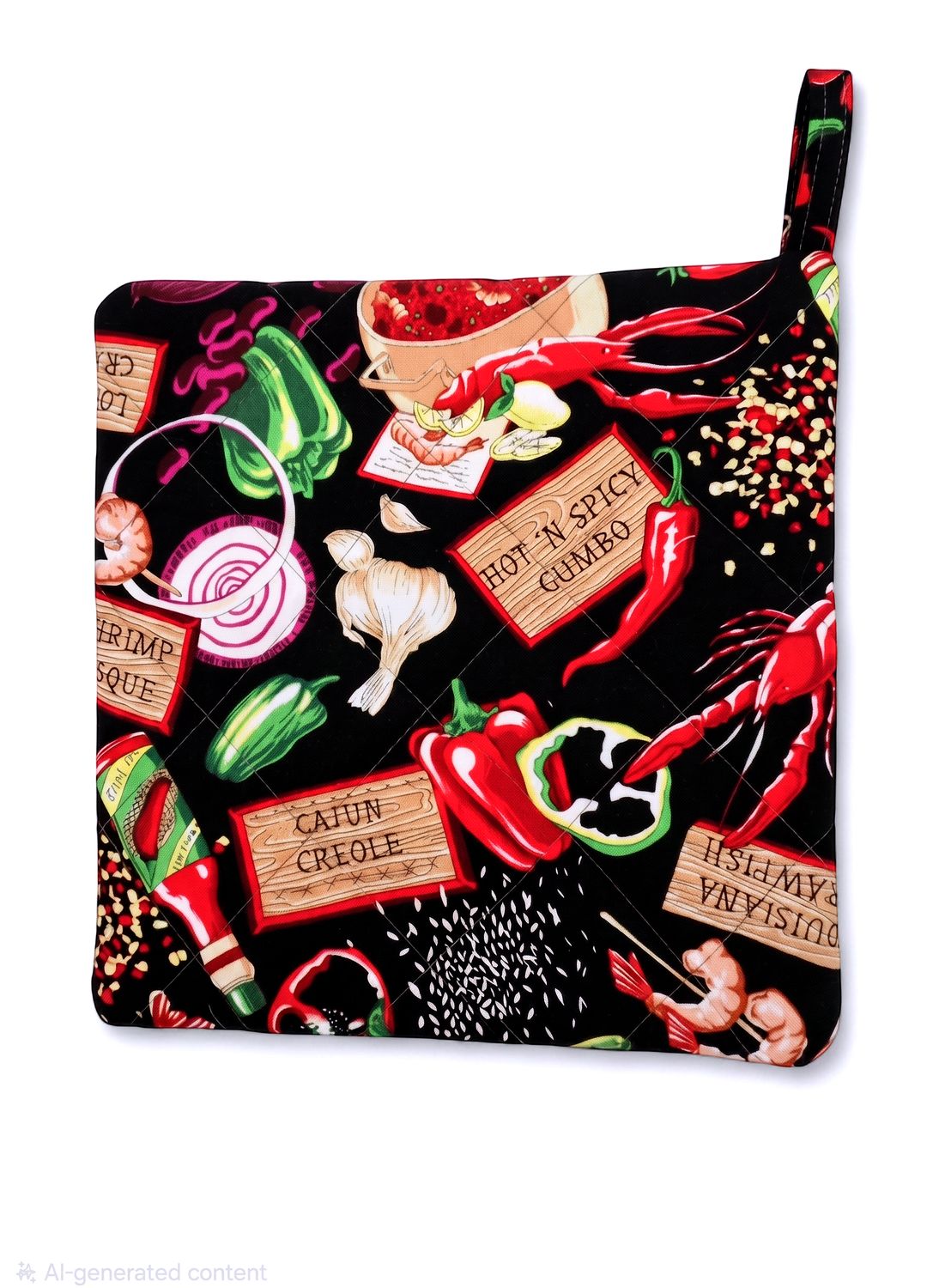 Crawfish &amp; Gumbo Potholder