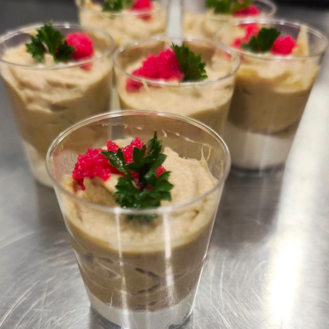 Caja de 12 vasitos: VICHYSSOISE con Crema de Queso