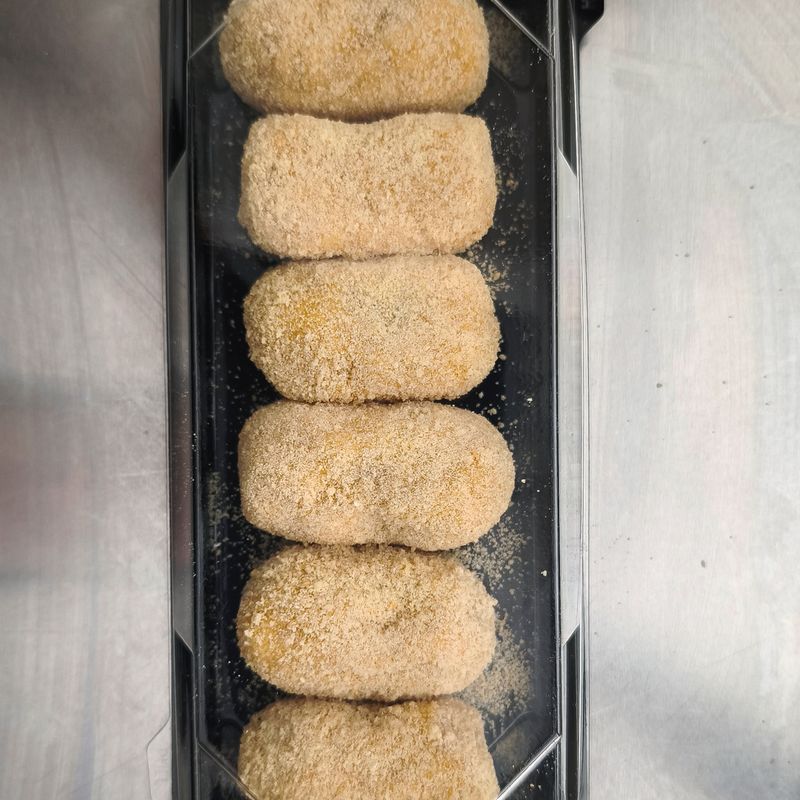 CROQUETAS de CHORIZO de LEÓN (sin freír) - 6 unidades CROQUETAS de CHORIZO de LEÓN (sin freír) - 6 unidades