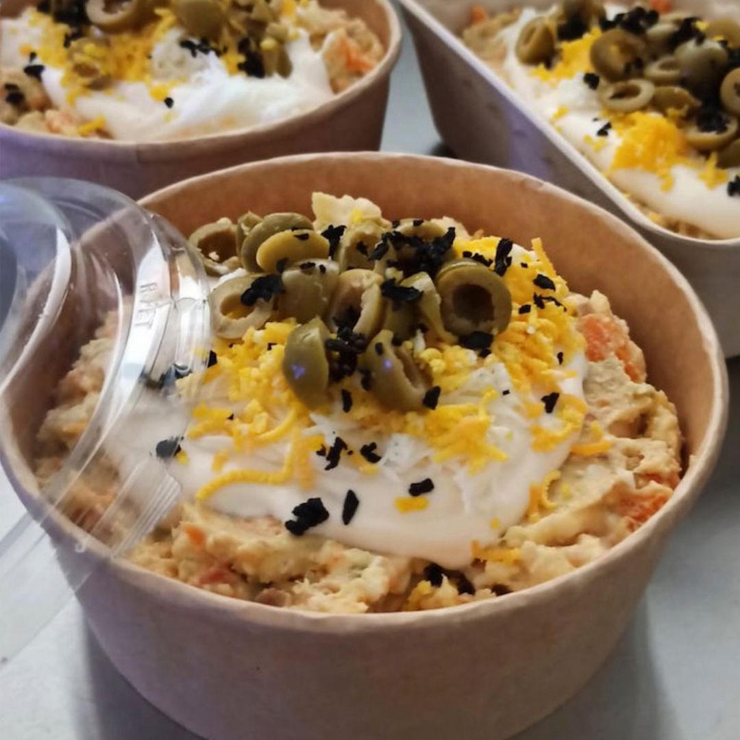 Ensaladilla Rusa de Atún y Huevo
