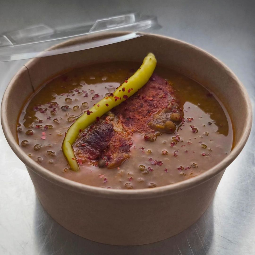 Lentejas caseras con Costilla Lentejas caseras con Costilla