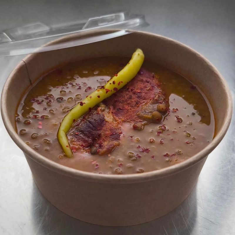 Lentejas caseras con Costilla Lentejas caseras con Costilla