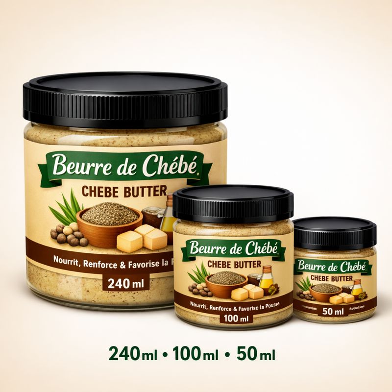 Beurre de Chébé Premium Naturel