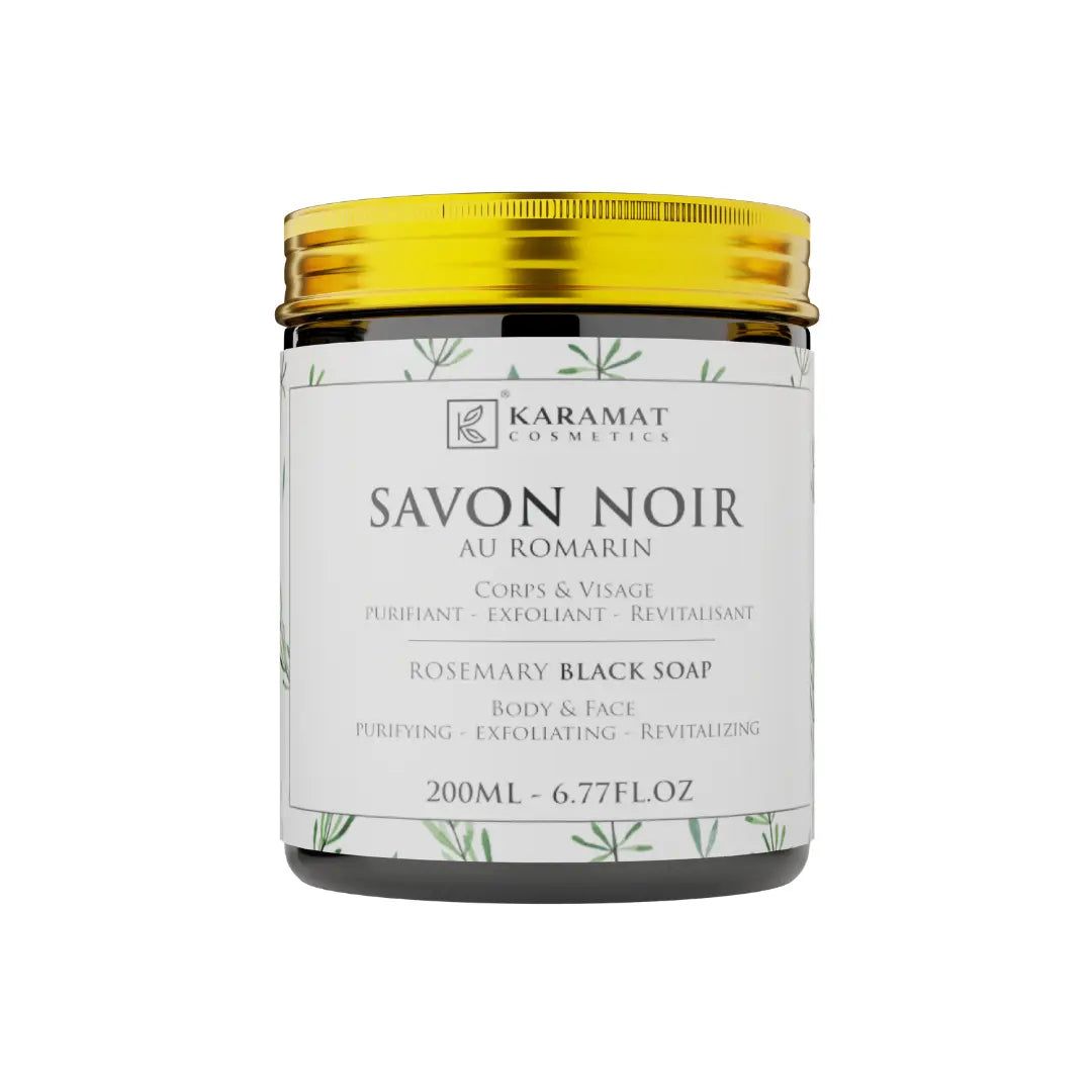 Savon Noir Revitalisant au Romain -200ml