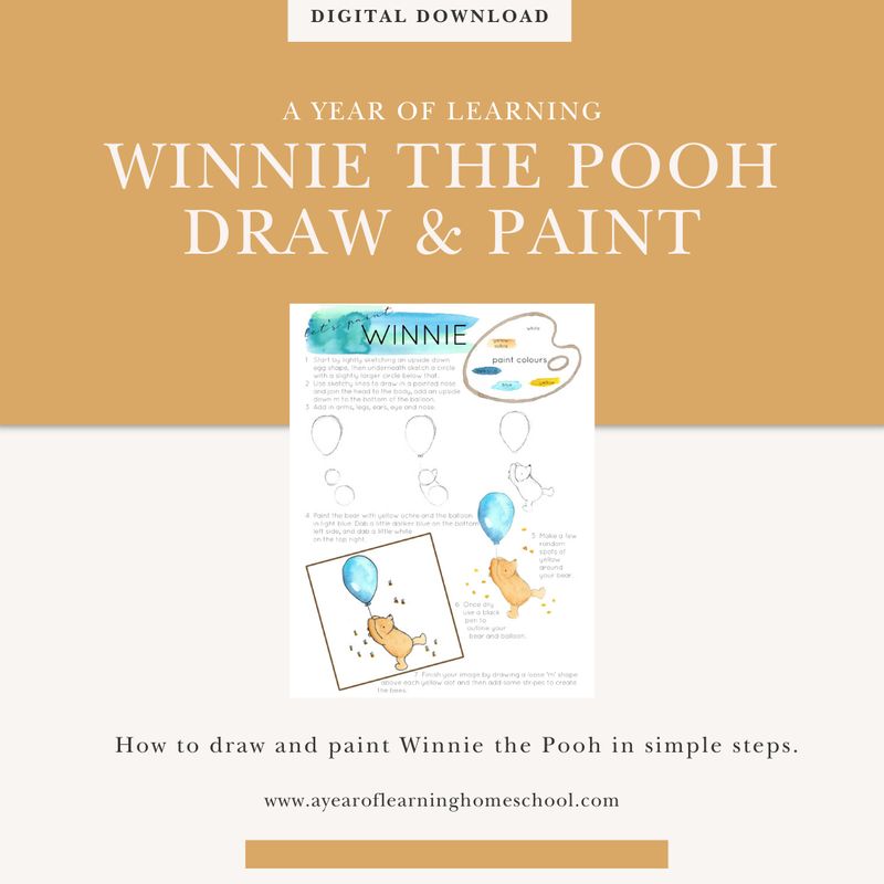 Winnie the Pooh Draw and Paint Winnie the Pooh Draw and Paint