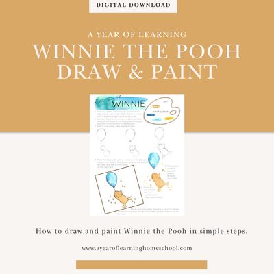 Winnie the Pooh Draw and Paint Winnie the Pooh Draw and Paint