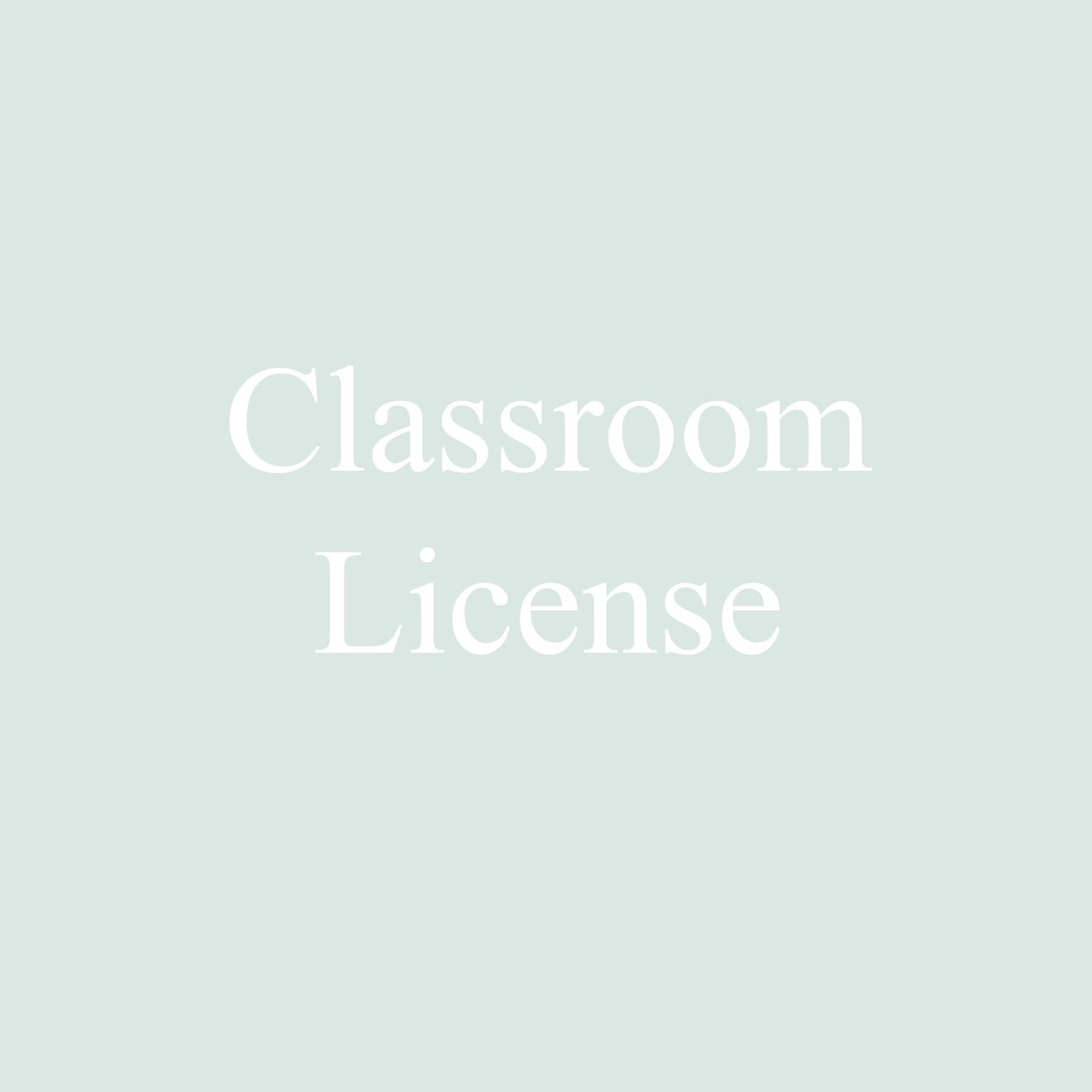 Classroom License
