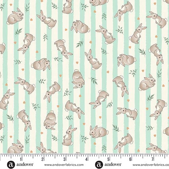 Little Ones - Bunnies Teal