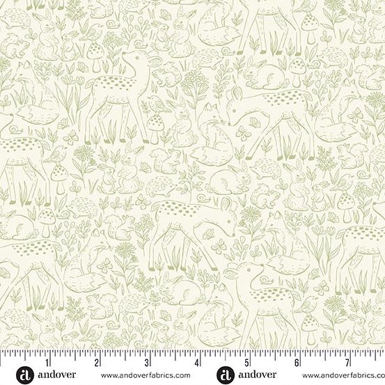 Little Ones - Etched Green