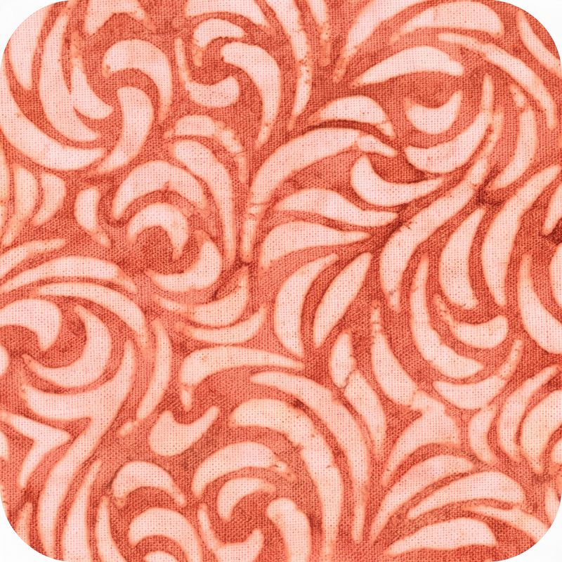 Artisan Batiks - Charming Hummingbirds - Coral