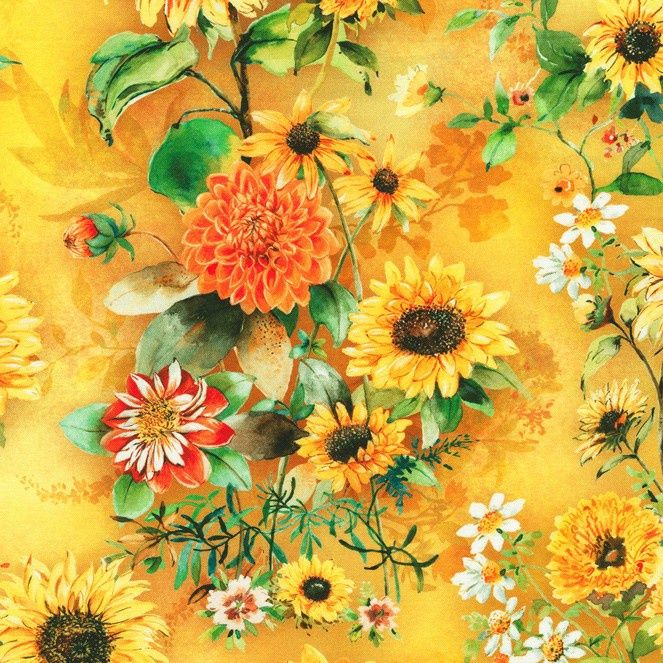 Sunlit Garden - Gold