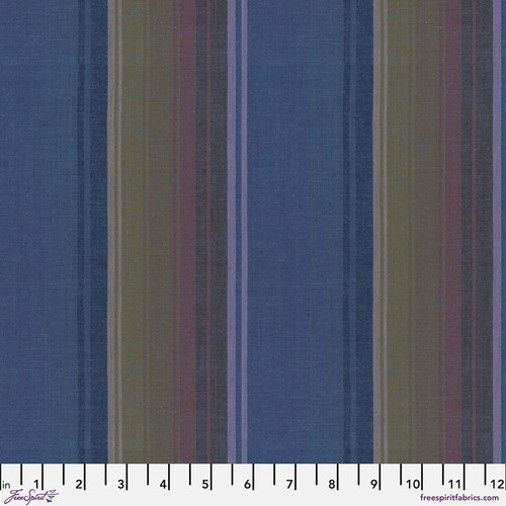 Kaffe Fasset Exotic Stripes - Denim