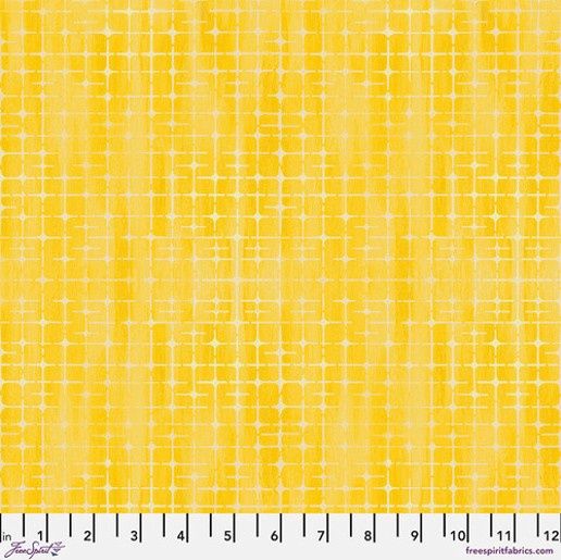 Sue Penn Textures - Plaid - Yellow