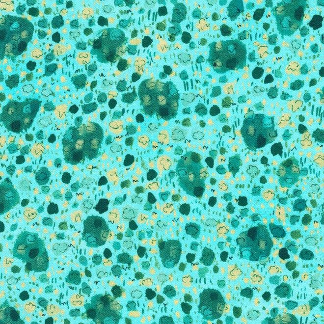 Sunlit Garden - Aqua