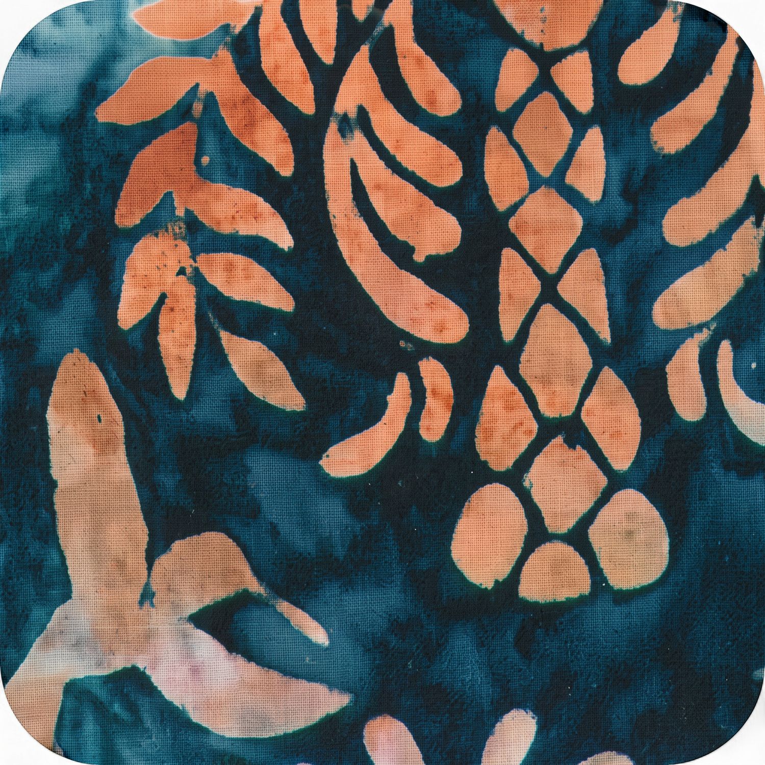 Artisan Batiks - Charming Hummingbirds - Marine