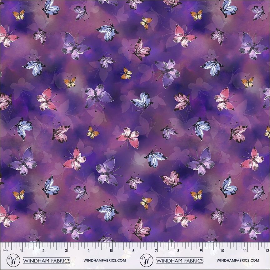 Violeta-Butterfly Flight - Purple