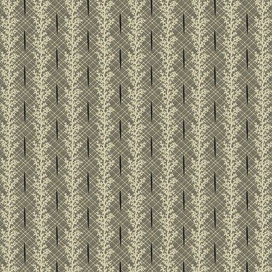 Reminiscence - Coral Stripe Black