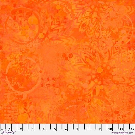 Sue Penn Textures - Tonal Graffiti - Orange