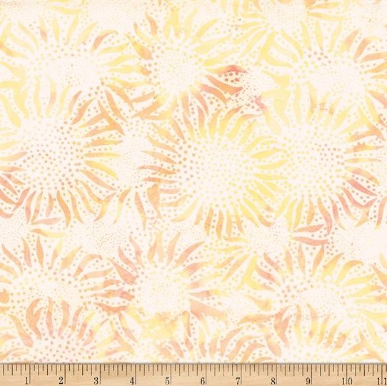 Sunflowers Batiks - Plumeria