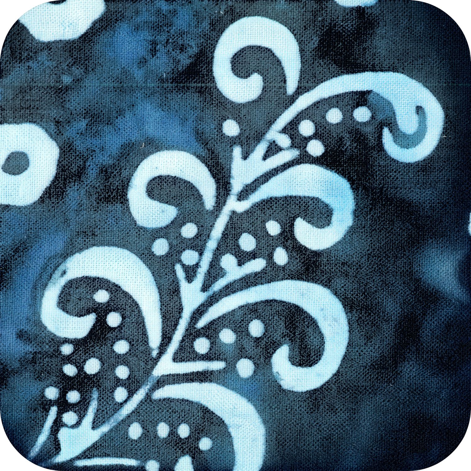 Artisan Batiks - Charming Hummingbirds - Navy