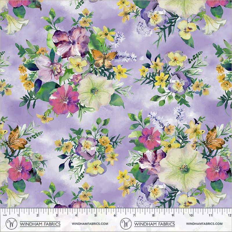 Violeta - Pansy Bouquets - Periwinkle