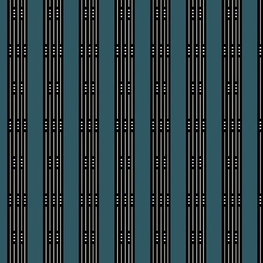 Fabrics from the Attic - Throughline Peacock