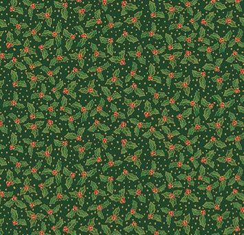 Jolly Saint Nick - Holly Berry Green