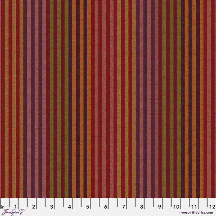 Kaffe Fasset Woven Strips - Caterpillar Stripe - Earth