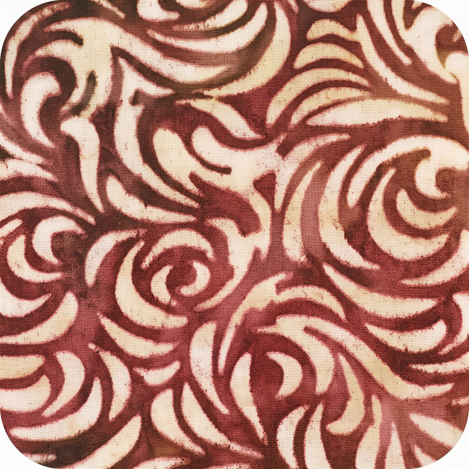 Artisan Batiks - Charming Hummingbirds - Coffee