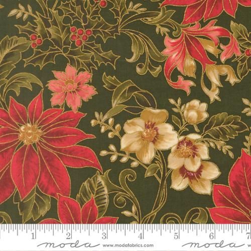 Merry Manor Metallic-Evergreen