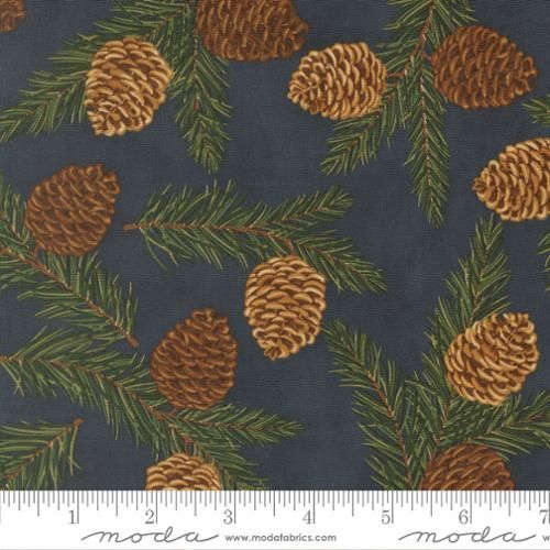 Northwoods Lodge-Midnight Pinecones