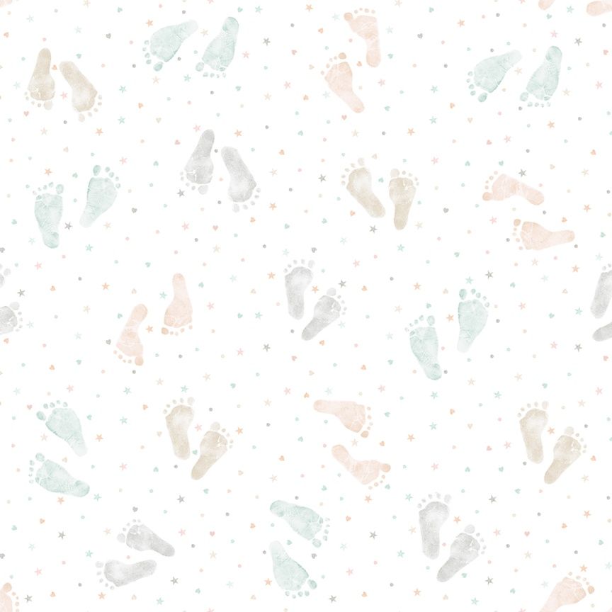 First Impressions-Cream Footprints