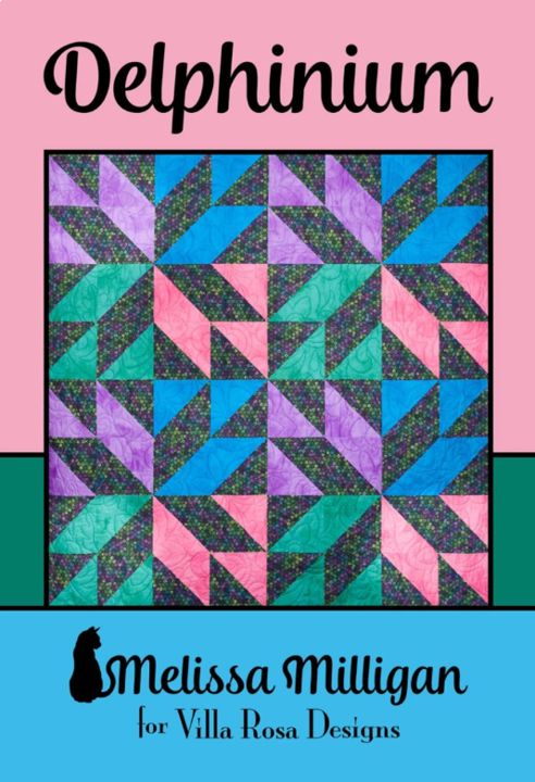 Delphinium Quilt Kit