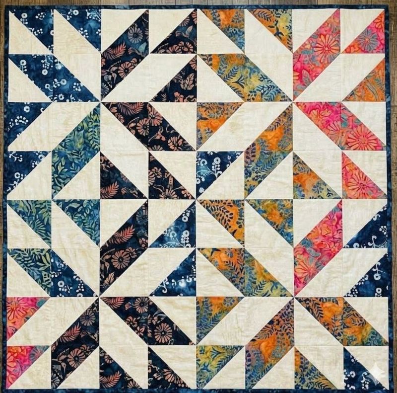 Delphinium Quilt Kit