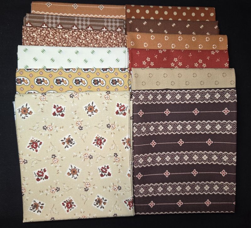 3yd Fat Quarter Bundle - Ultimate Umbers