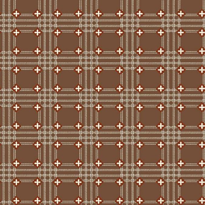 Ultimate Umbers - Coffee Plaid Petals