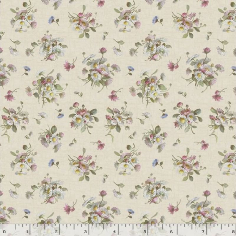 Wild Flowers-Cream Petite Floral