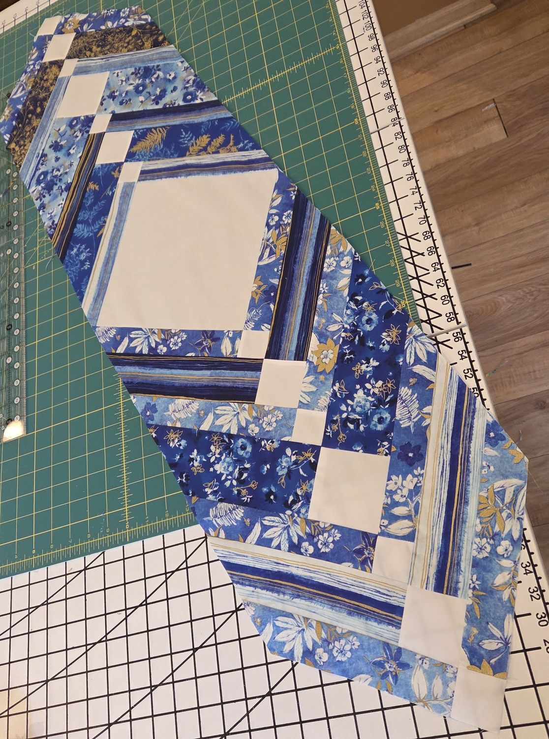 Cobalt Bliss Table Runner Kit