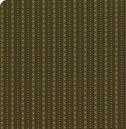 Colorful Coordinates &amp; Stashing - Dotted Stripe Green