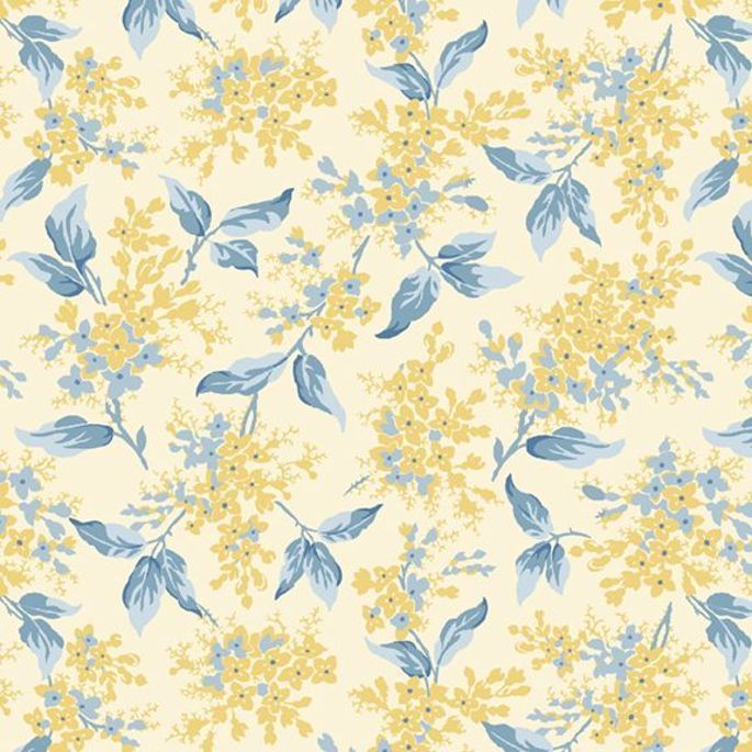 Middleboro Road - Floral Branches Cream