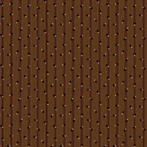 Colorful Coordinates &amp; Stashing - Star Stripe Brown