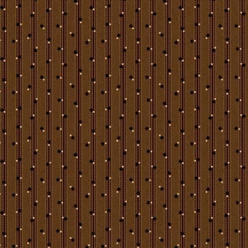 Colorful Coordinates &amp; Stashing - Star Stripe Brown