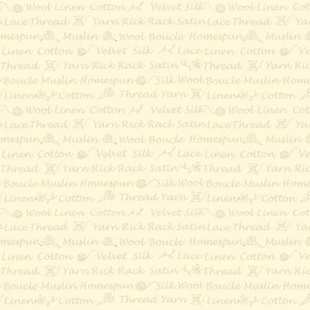Stash Happy - Cream Script