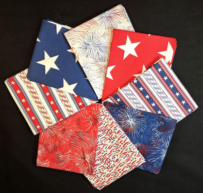 2yd Fat Quarter Bundle - Americana
