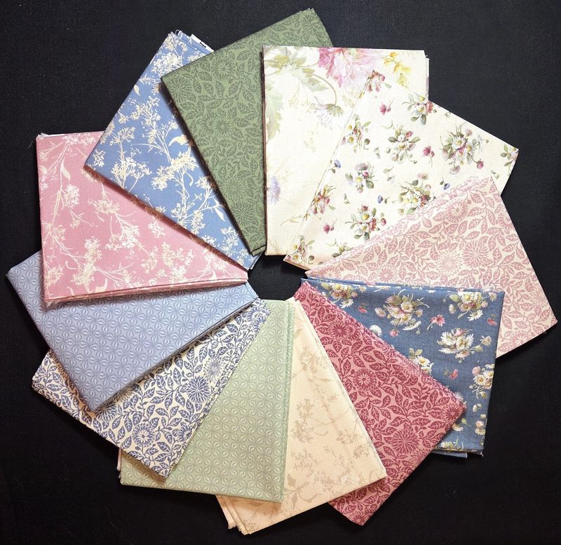 3yd Fat Quarter Bundle - Wildflowers