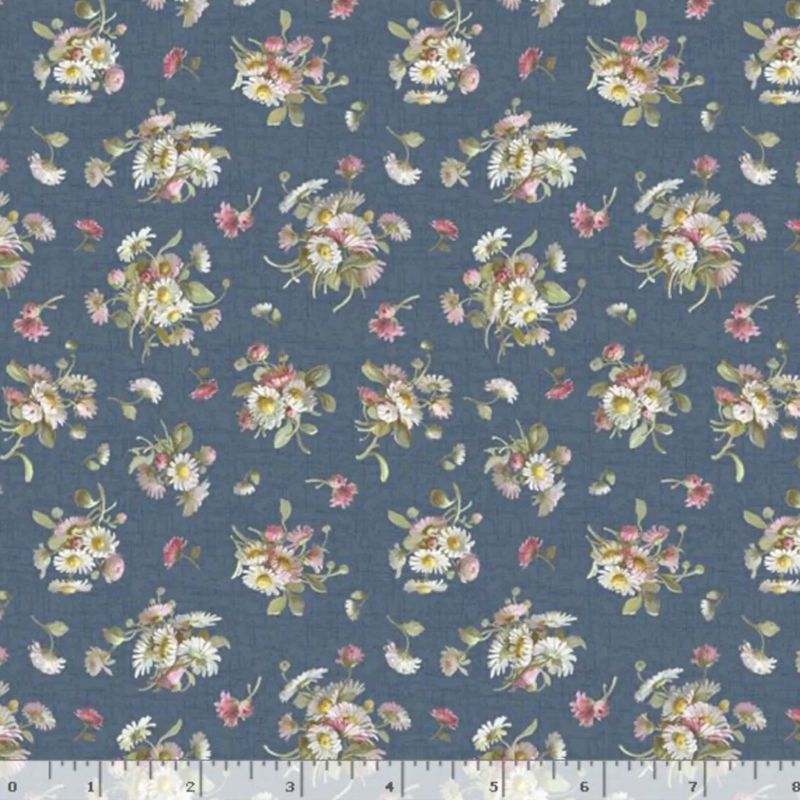 Wild Flowers-Blue Petite Floral